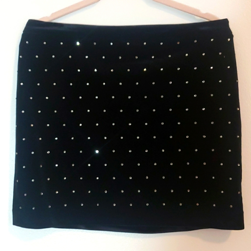 Rebecca Minkoff miniskirt with crystals